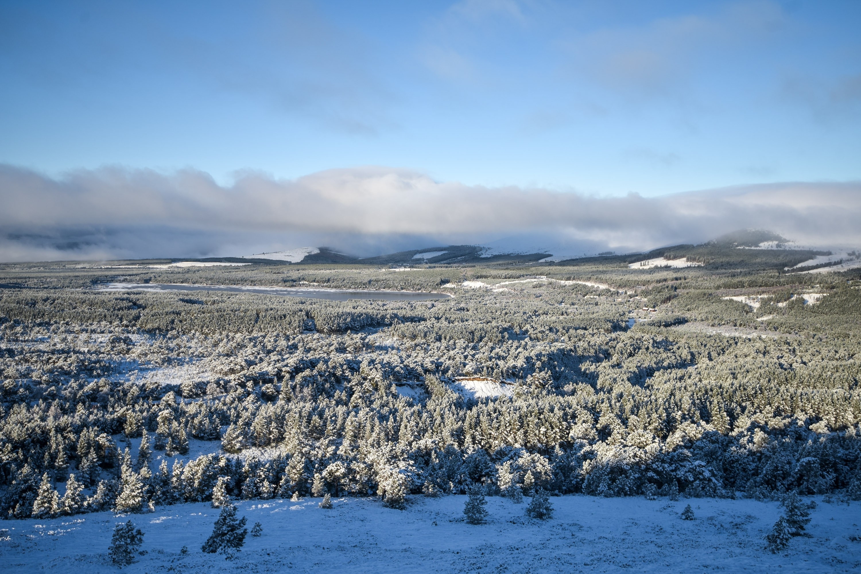 Schools across the Highlands are closed today. A past image of a snowy Aviemore