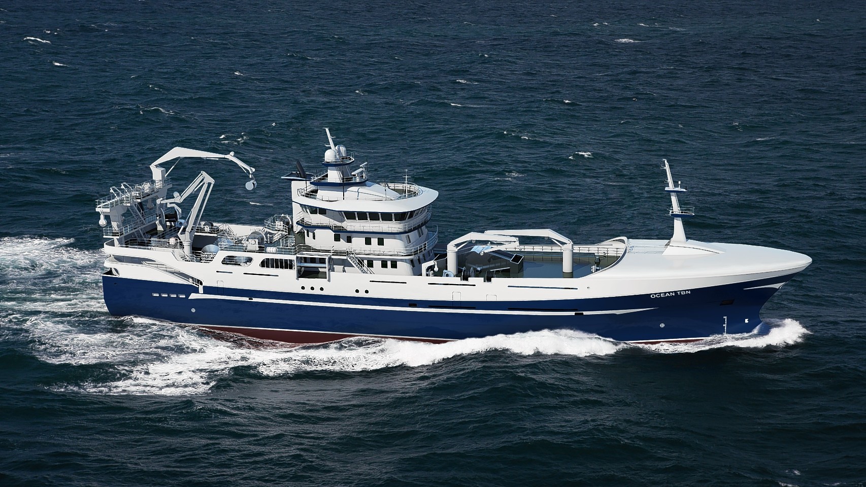 The new trawler is designed and powered by Wärtsilä