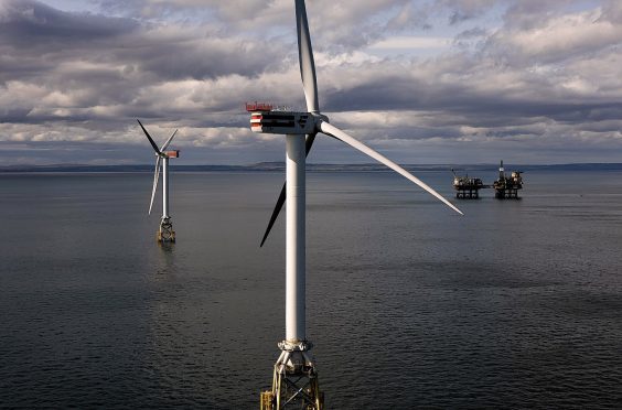 Plans have been lodged for the windfarm
