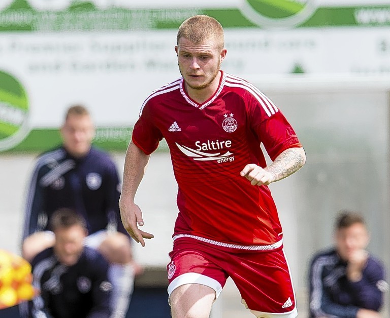 Craig Storie impressed against Celtic for the Dons