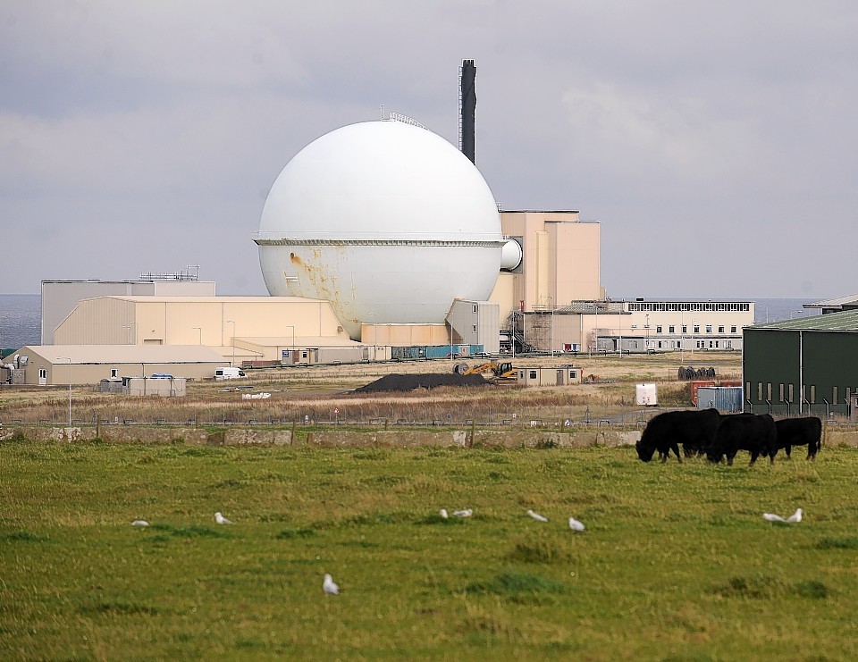 The Dounreay nuclear facility near Thurso in Caithness