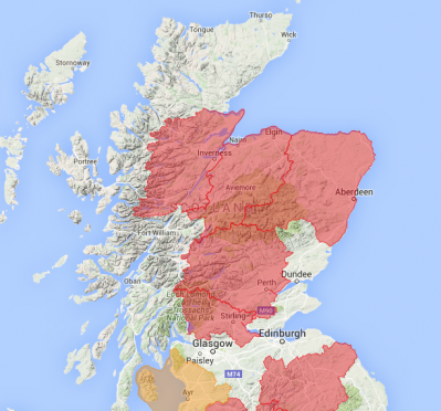 Warnings have been issued across the country