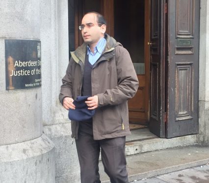 Ramyar Chavoshinejad was cleared of stalking Aberdeen University researcher Dr Ruth Banks