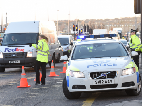 The incident took place on Market Street