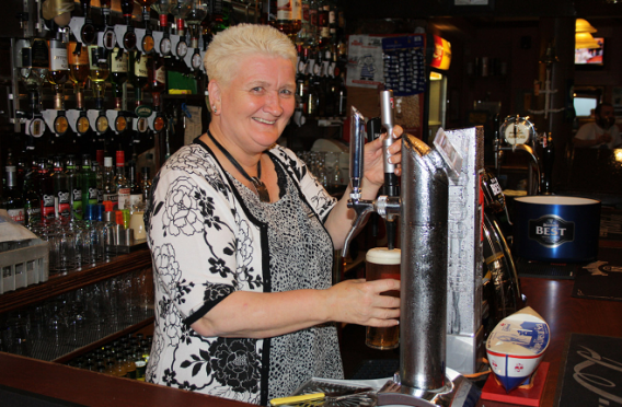 Val Morrison has worked in the bar for 22 years