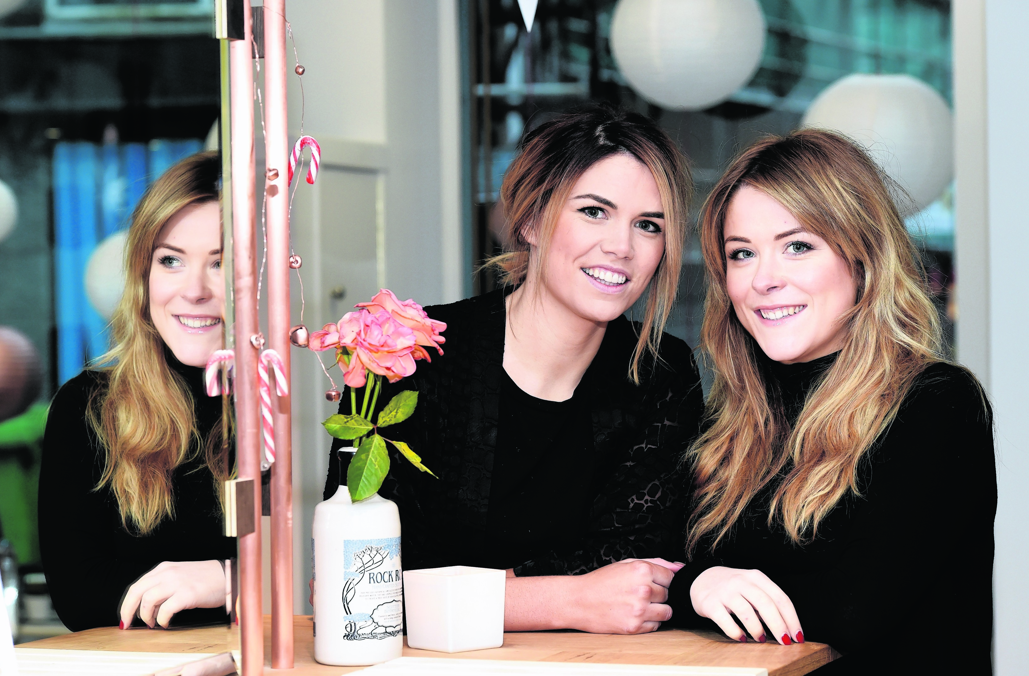  Joanna MacDonald and Jennifer Linton (right) owners of Linton and Mac hair salon, Aberdeen. Picture by KEVIN EMSLIE