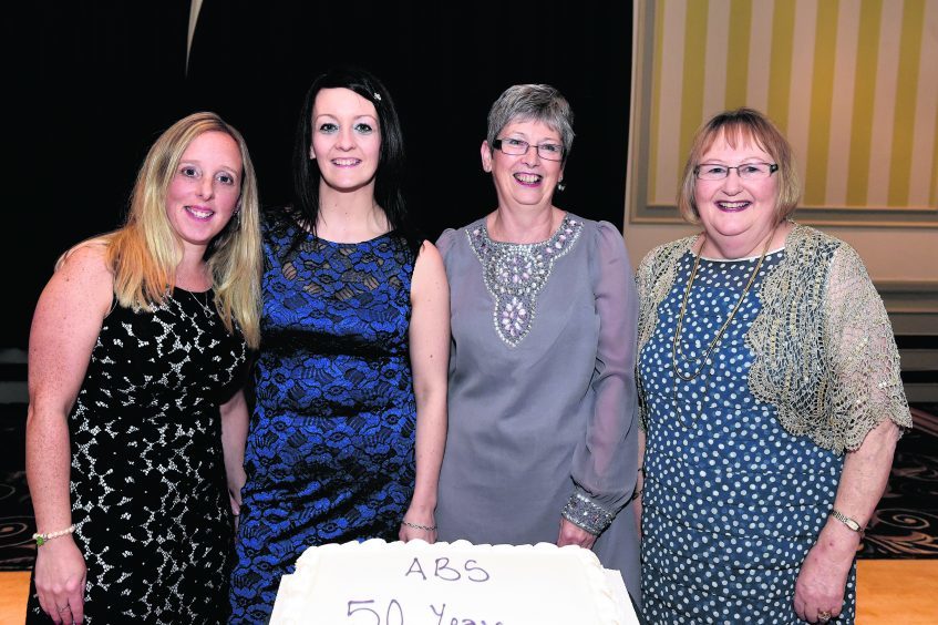 Gayle Rudram, Laura Stephen, Lorna Graham and Pat Smith