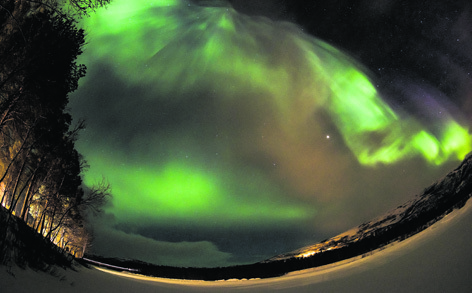 Combine a wilderness adventure with an opportunity to see the Northern Lights in Norway