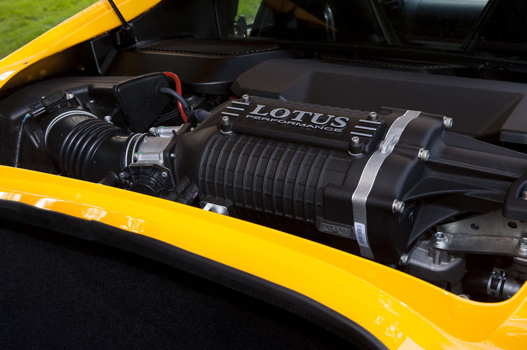 2016 Lotus Exige Sport 350 engine bay