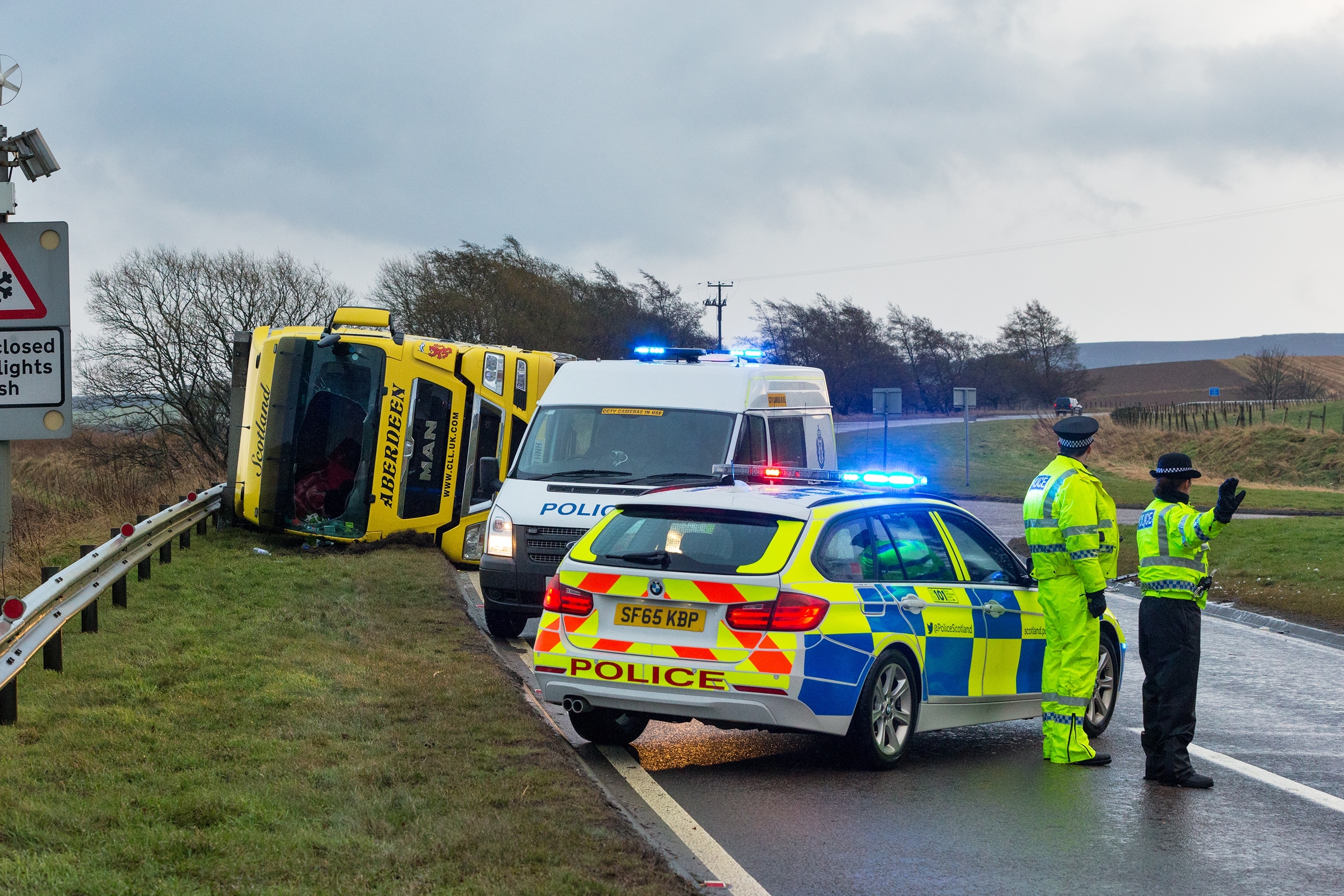 A96 lorry