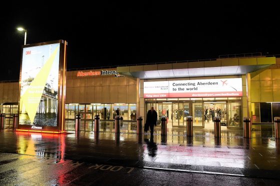 A full emergency was declared at Aberdeen International Airport