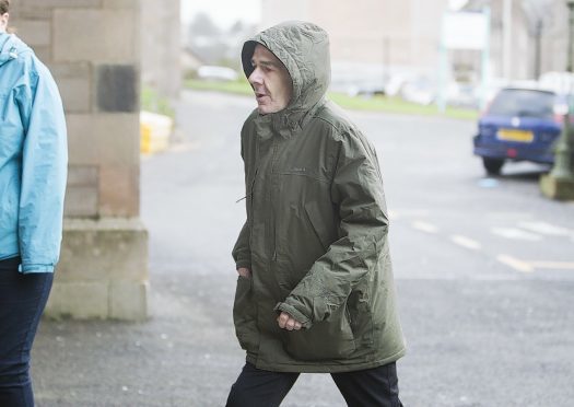 Andrew McConnachie at Forfar Sheriff Court today