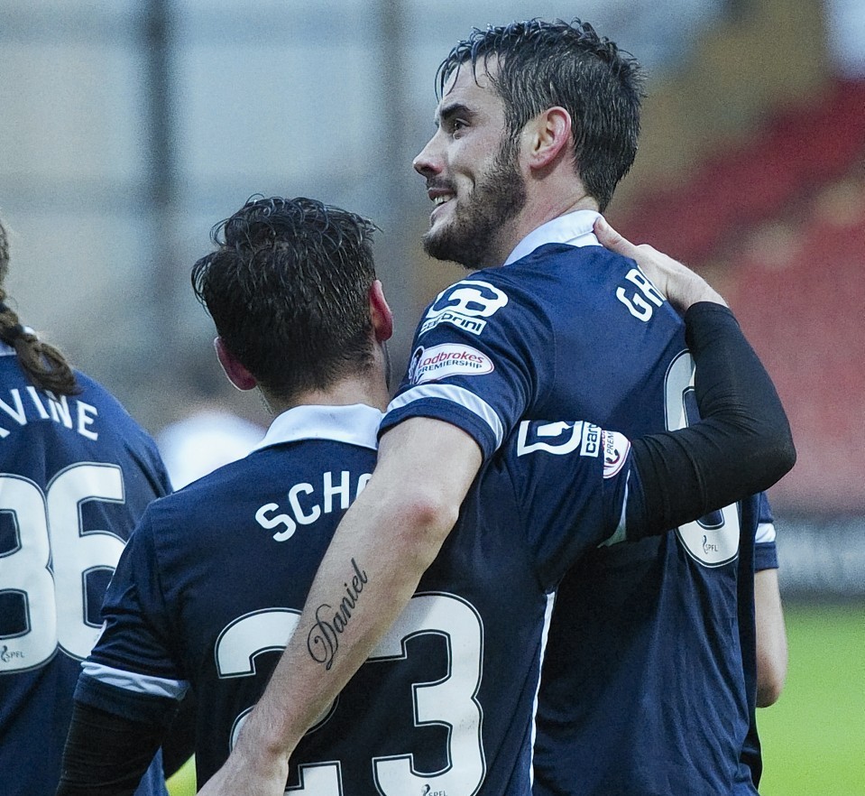 Alex Schalk and Brian Graham were both on target for Ross County against Dunfermline.