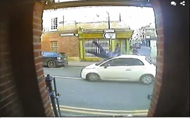 Police have released CCTV footage of the incident