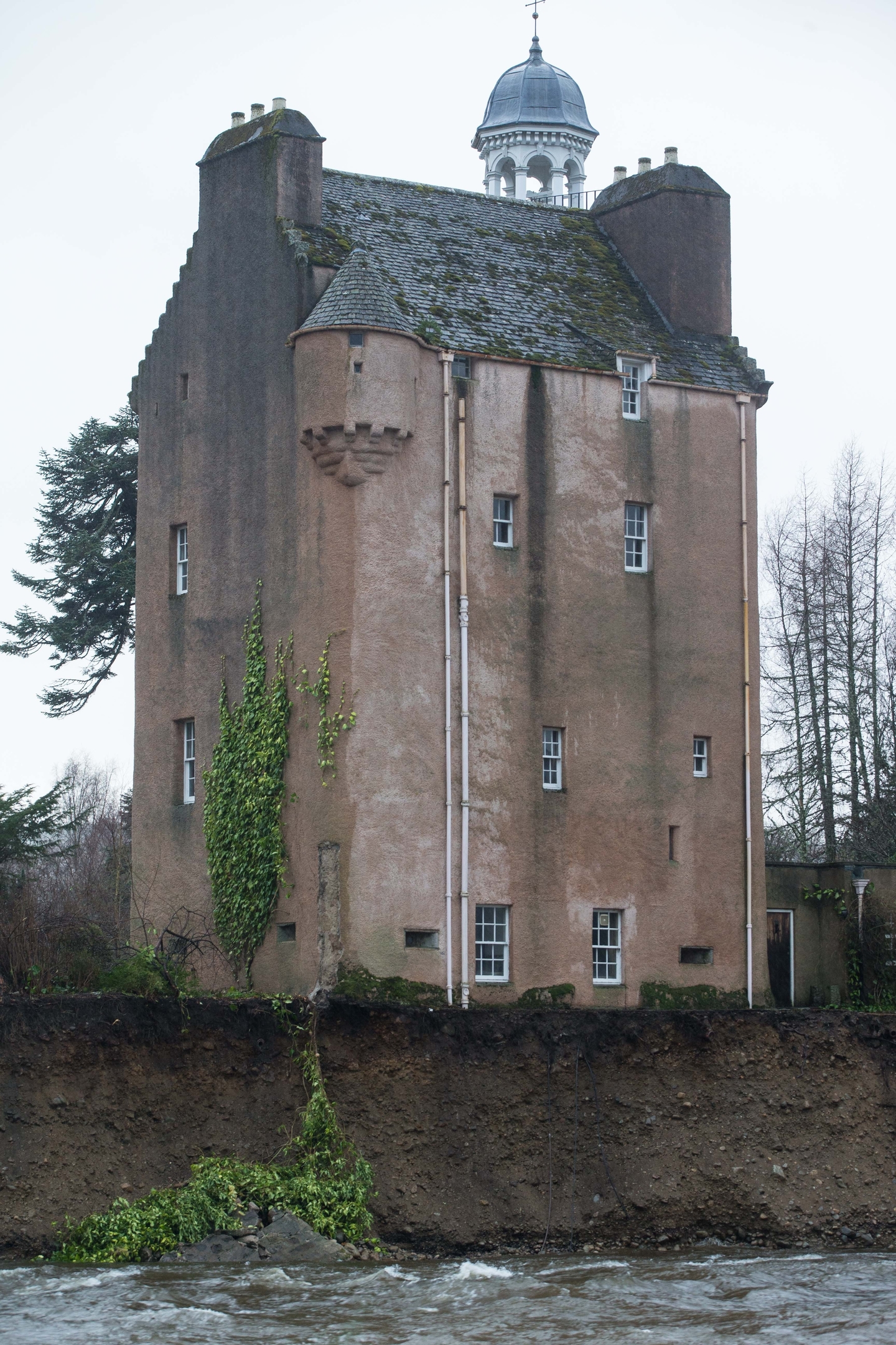 Storm Hits the north-east of Scotland 