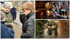 First Minister Nicola Sturgeon has met with people affected by floods in the north-east. Picture by Colin Rennie