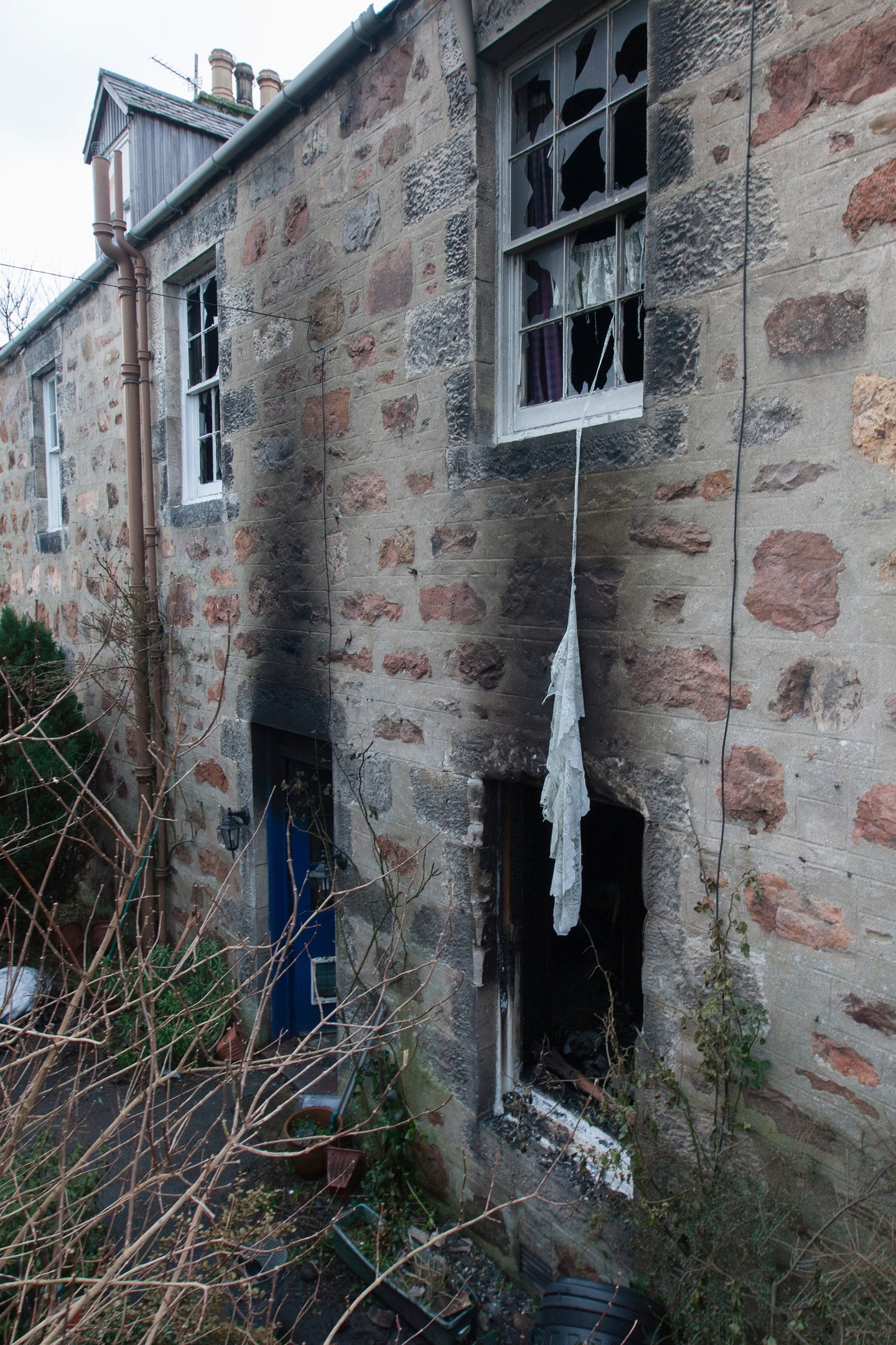 A man died after the house fire in Helmsdale