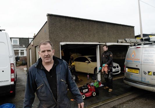 Malcolm Souter of Canal Crescent, Port Elphinstone.     
Picture by Kami Thomson