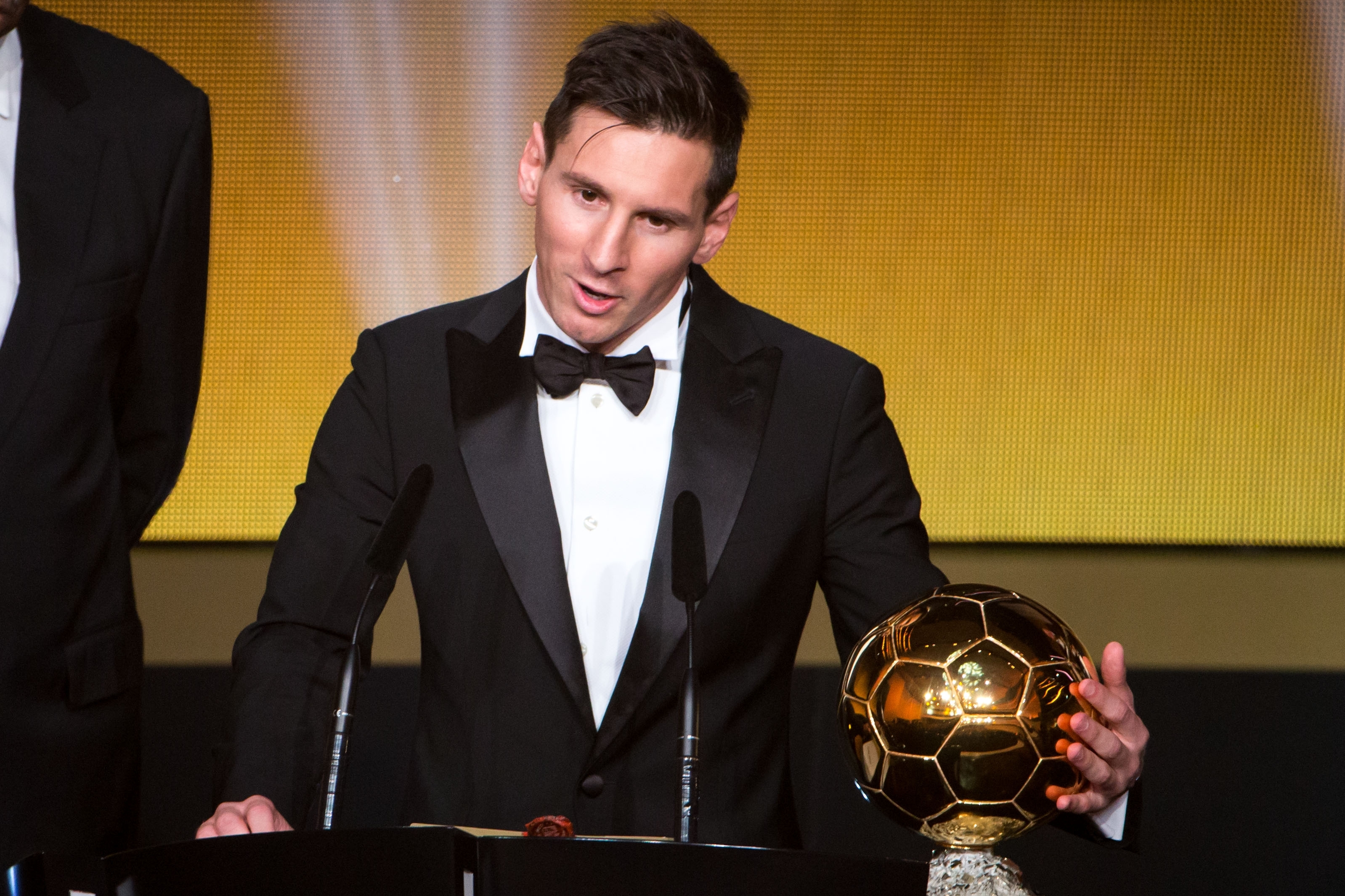 FIFA Ballon d'Or winner Lionel Messi