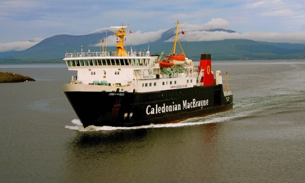 Generic CalMac Ferries photograph