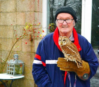 Members of MHA's befriending scheme visited the wildlife centre.