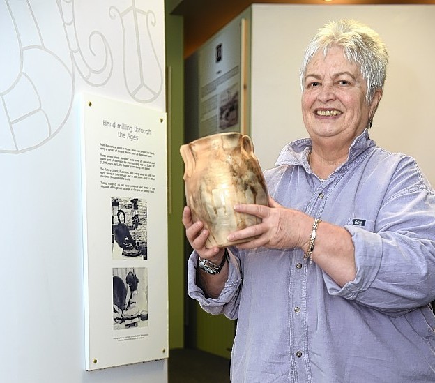 Mary Shand at Elgin Museum