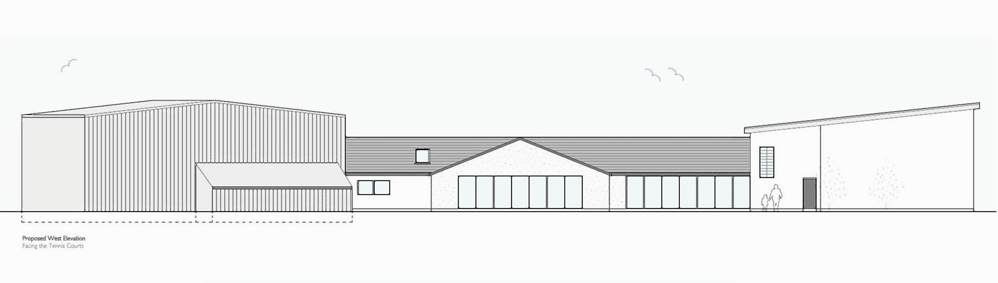  A view of the proposed plan for Nairn Sports Centre courtesy of the Highland Council