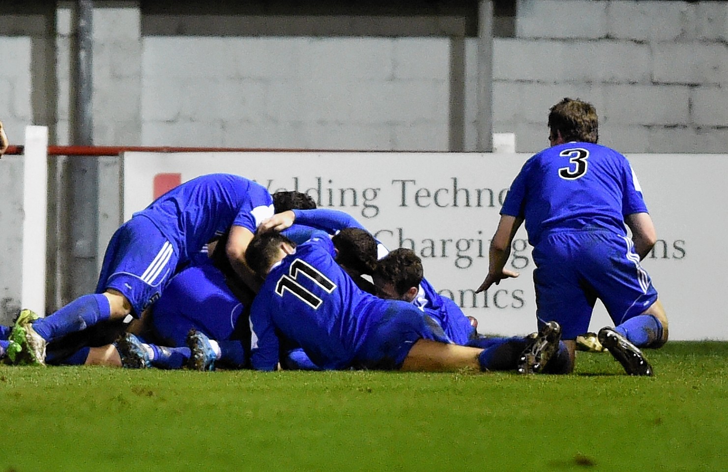 Nairn County celebrate last season