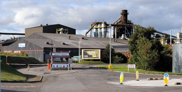 The Norbord factory near Inverness
