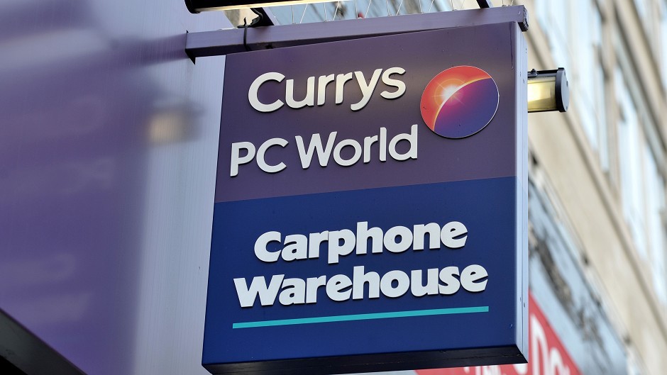 Currys has shops in Aberdeen, Inverurie, Elgin and Inverness.