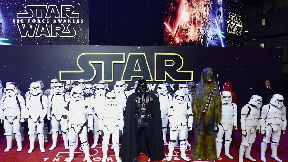 The value of the Star Wars brand is said to be £7billion