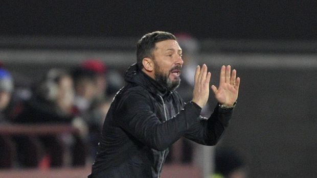 Aberdeen manager Derek McInnes is looking for an improved display.