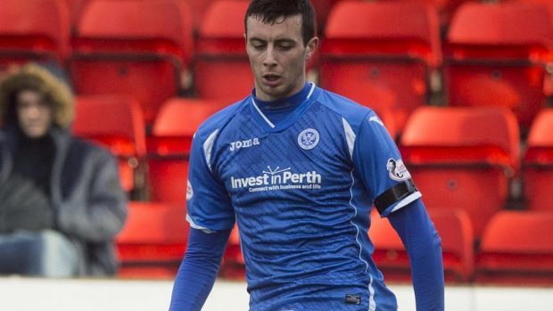 St Johnstone defender Joe Shaughnessy.