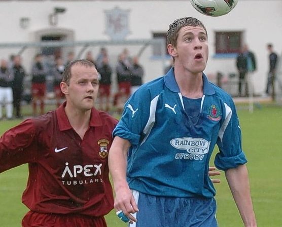 Coutts during his Cove days, up against Keith.