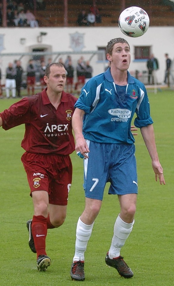 Coutts during his Cove days, up against Keith 