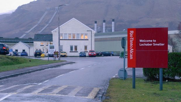 The Lochaber smelter at Fort William