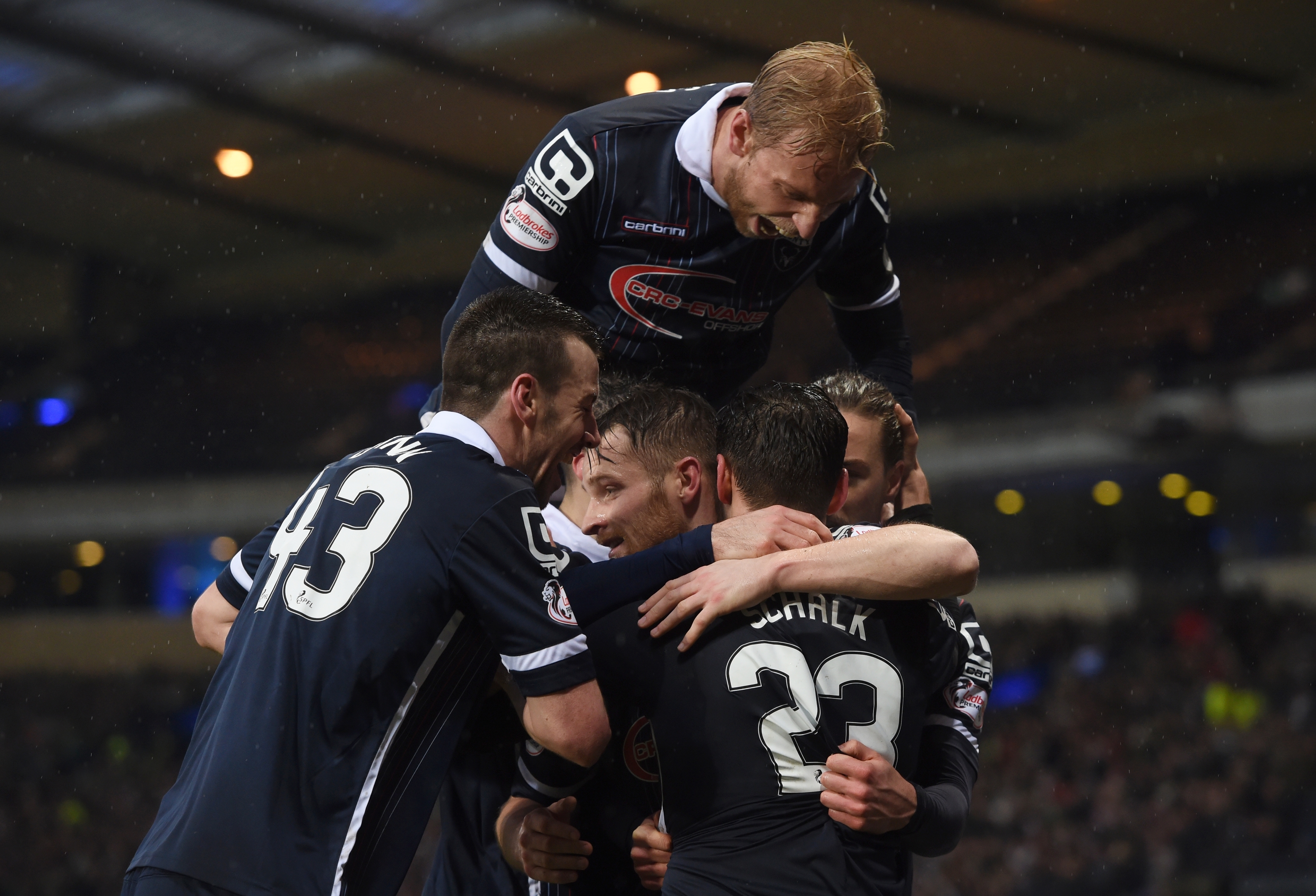 Ross County beat Celtic on their way to 2016 League Cup glory.