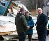 John Swinney visits flood victims