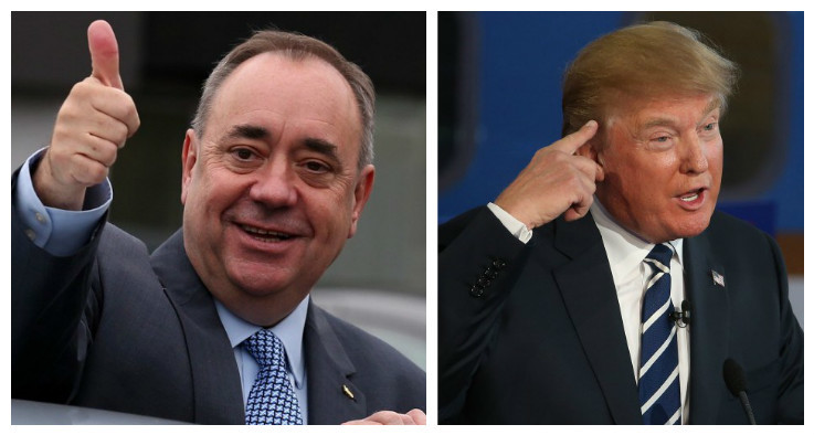 Mr Salmond and Mr Trump