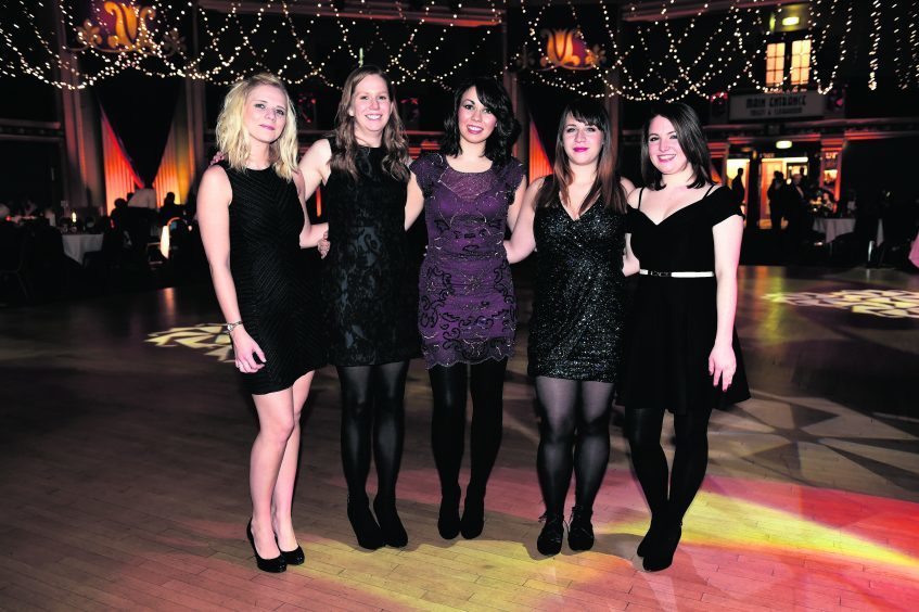 Hayley Maxted, Joanne Simpson, Kelly Foster, Emma Munk and Sarah Williams