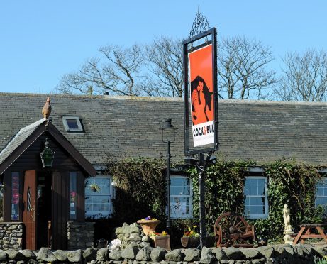 The Cock and Bull restaurant near Balmedie.