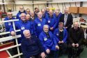 Members of the Inverurie Men's Shed group