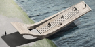 The proposed £300,000 tilting pier.