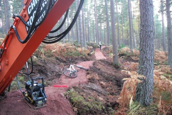 Forest Enterprise Scotland was due to open the facility later this month
