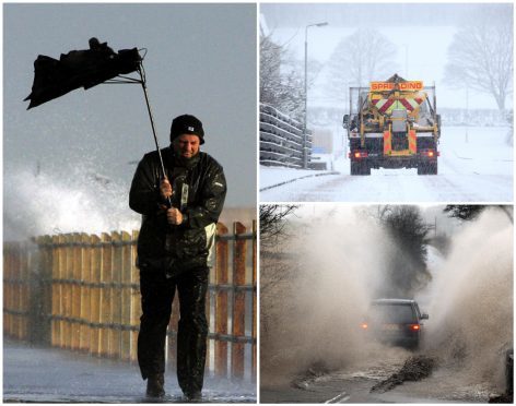 Rain, snow, and floods have been forecast