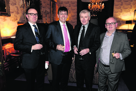 Vince McKewan, Brendan Dick, Hamish Vernal and Michael Connelly