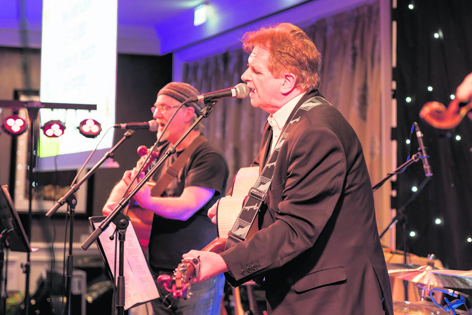 Donnie Munro performing at ARCHIE’s Burns Supper