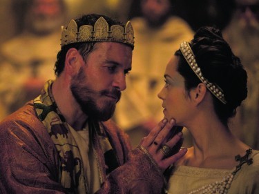 Michael Fassbender and Marion Cotillard starring in Macbeth