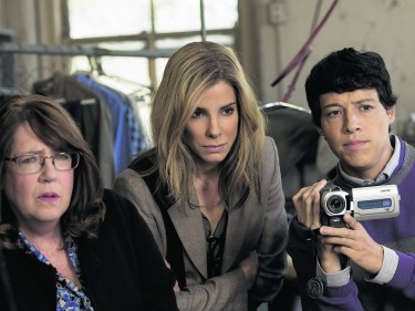 Sandra Bullock, centre, steals the show in Our Brand Is Crisis