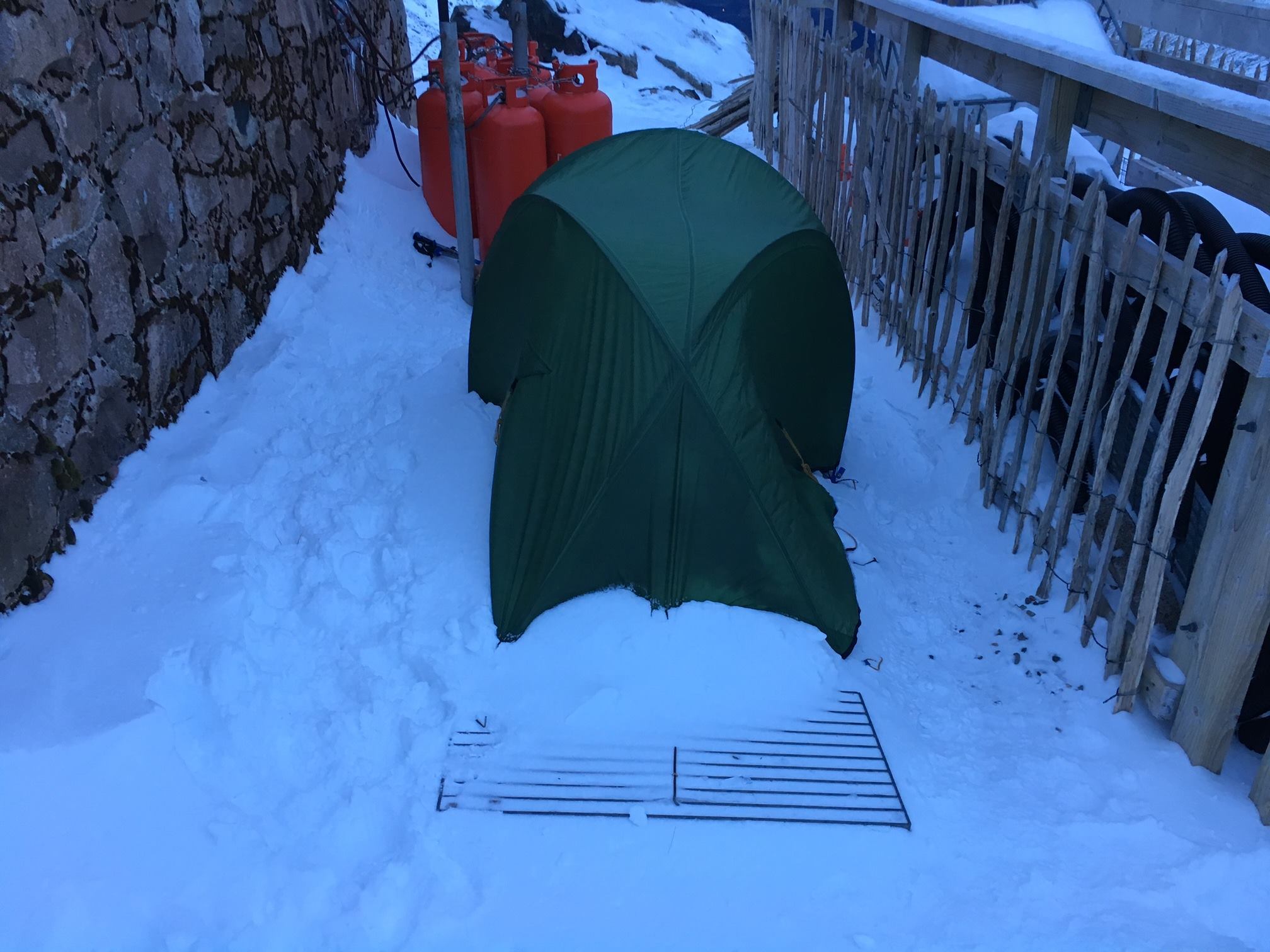 The couple's tent was found on Ben Nevis